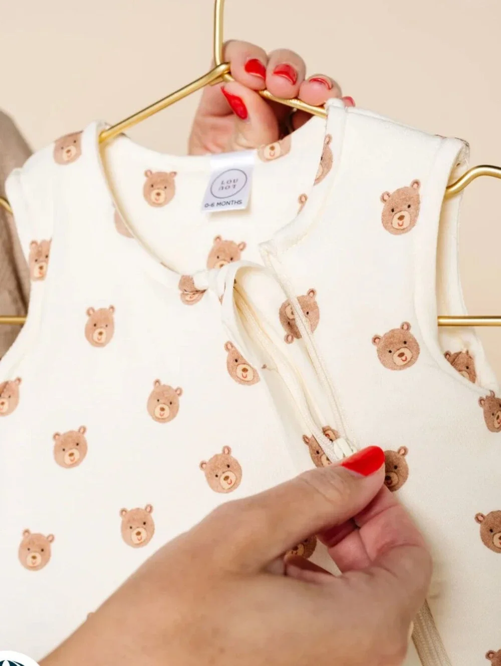 Lou Lou Teddy Sleep Sack - 6-12 Mo